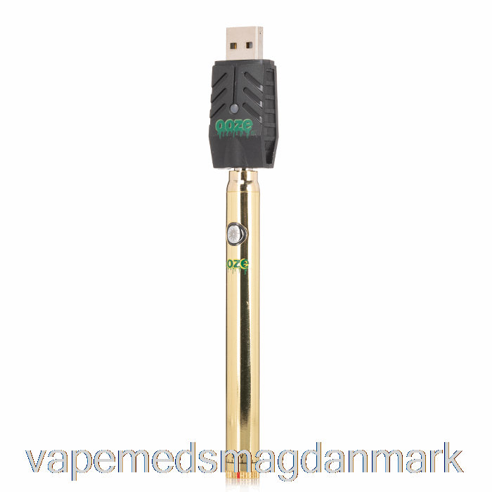 Engangs Vape Danmark Ooze 320mah Twist Slim Pen Batteri Guld